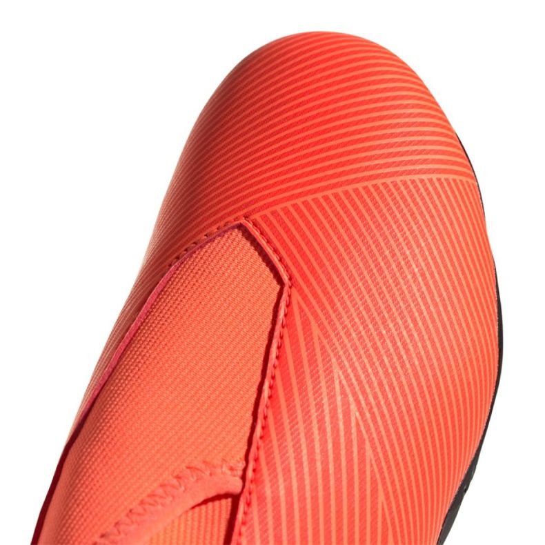 Adidas Nemeziz 19.3 Ll Fg Jr EH0488 fotbollsskor röd orange 2