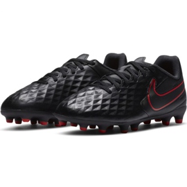 Nike Tiempo Legend 8 Club FG / MG Jr AT5881 060 fotbollsskor mångfärgad svart 2