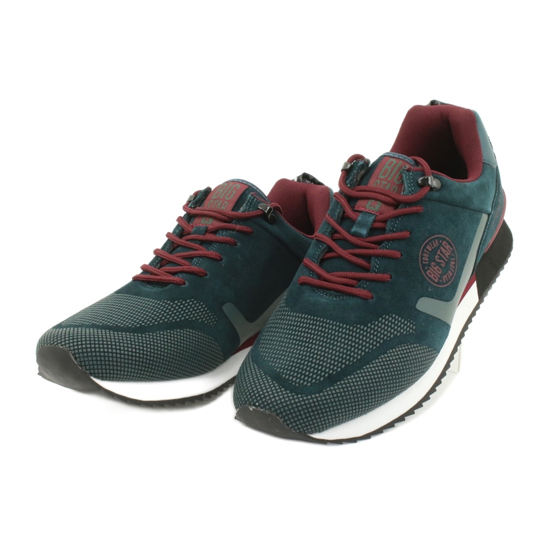 Big Star Green GG174549 skor mångfärgad grön 2