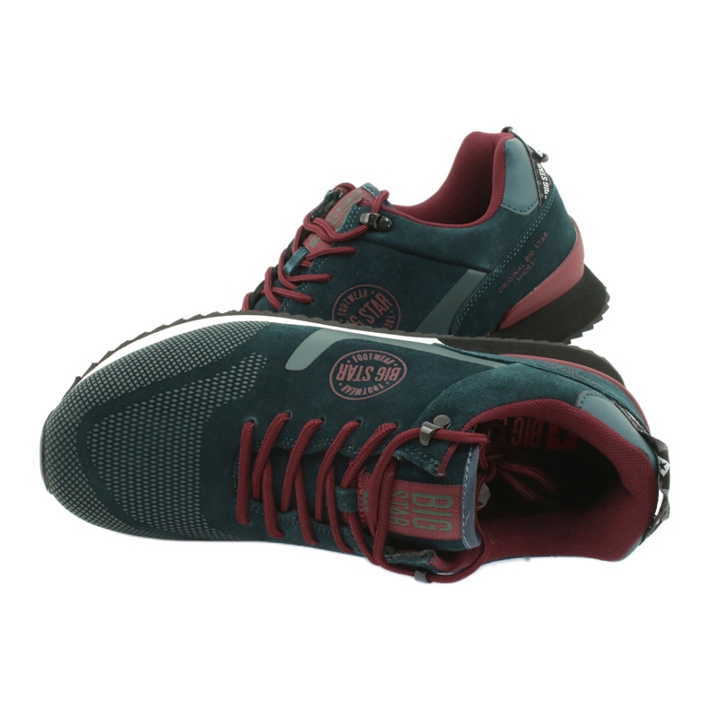 Big Star Green GG174549 skor mångfärgad grön 4