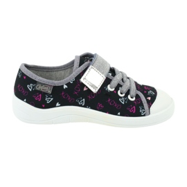 Befado barnskor 251Y142 svart rosa grå 5