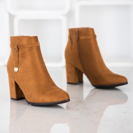 Eleganta VINCEZA stövlar brun 1