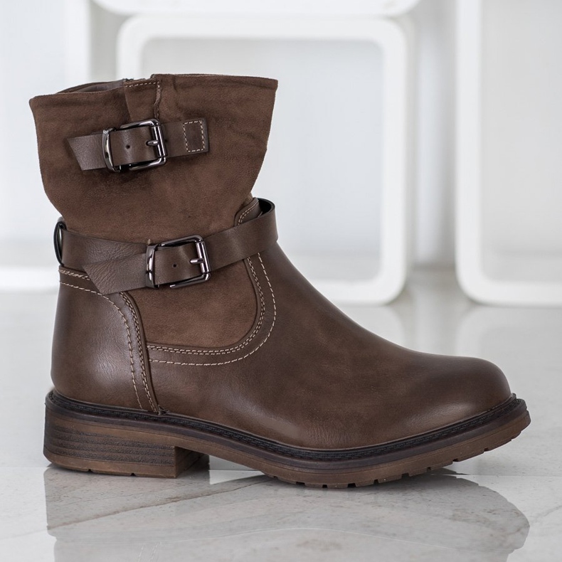 J. Star Klassiska arbetare brun 2