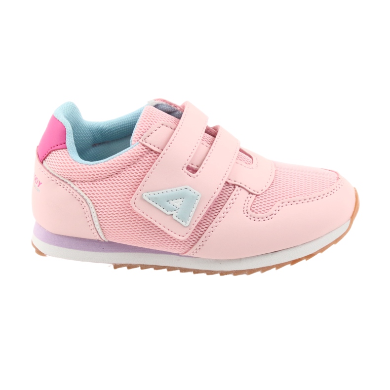 American Club Amerikanska joggande flickors sportskor purpur blå rosa 6