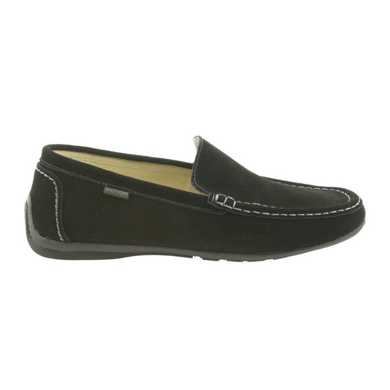 Loafers herrskor i läder American Club 01/2019 svart 6