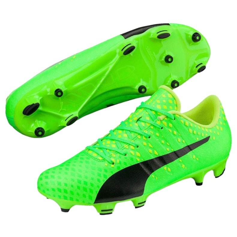 Fotbollsskor Puma Evo Power 3 Fg 103956 01 grön 2