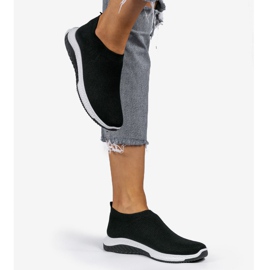 Svarta sport-slip-on skor KK-211 2