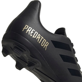 Adidas Predator 19.4 FxG Jr EF8989 fotbollsskor svart 3