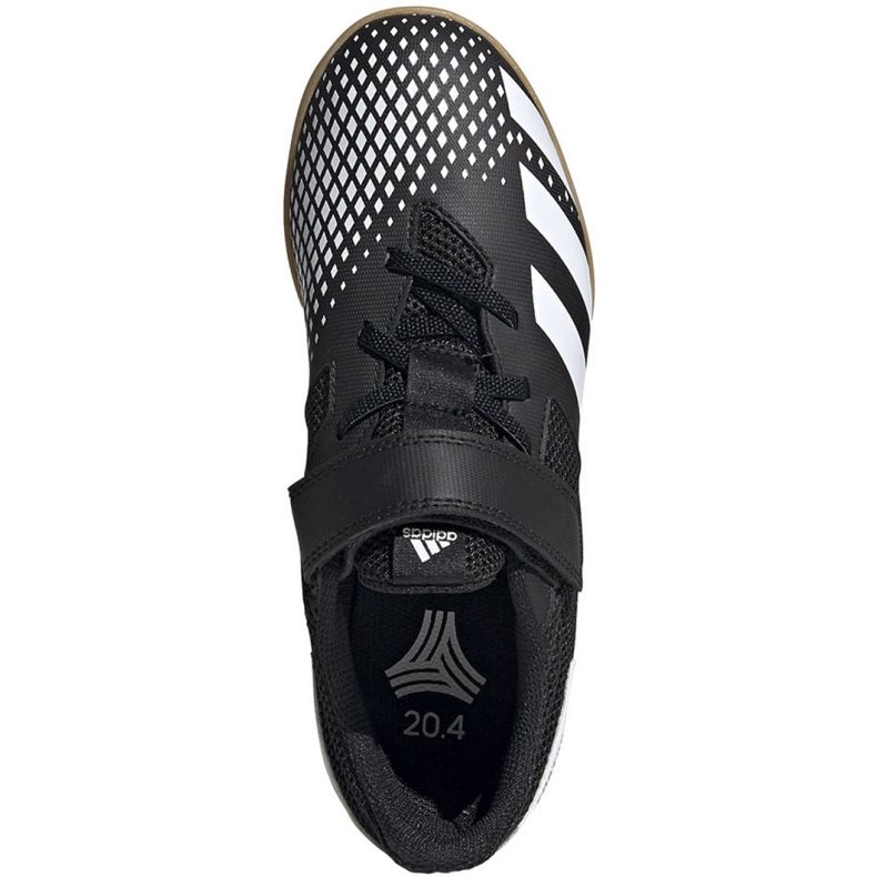 Adidas Predator 20.4 H&amp;L In Sala Jr FW9226 fotbollsskor svart svart 1