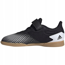 Adidas Predator 20.4 H&amp;L In Sala Jr FW9226 fotbollsskor svart svart 2