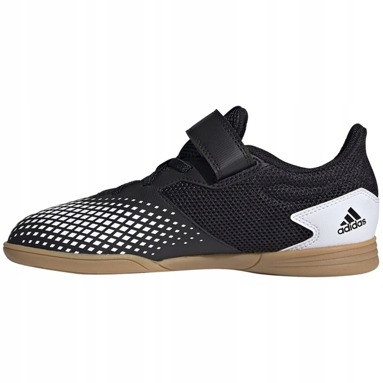 Adidas Predator 20.4 H&amp;L In Sala Jr FW9226 fotbollsskor svart svart 2