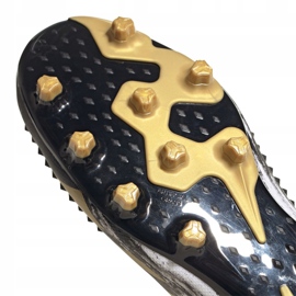 Adidas Predator 20.1 Low Ag M FW9747 fotbollsskor svart, vit, svart, guld vit 1