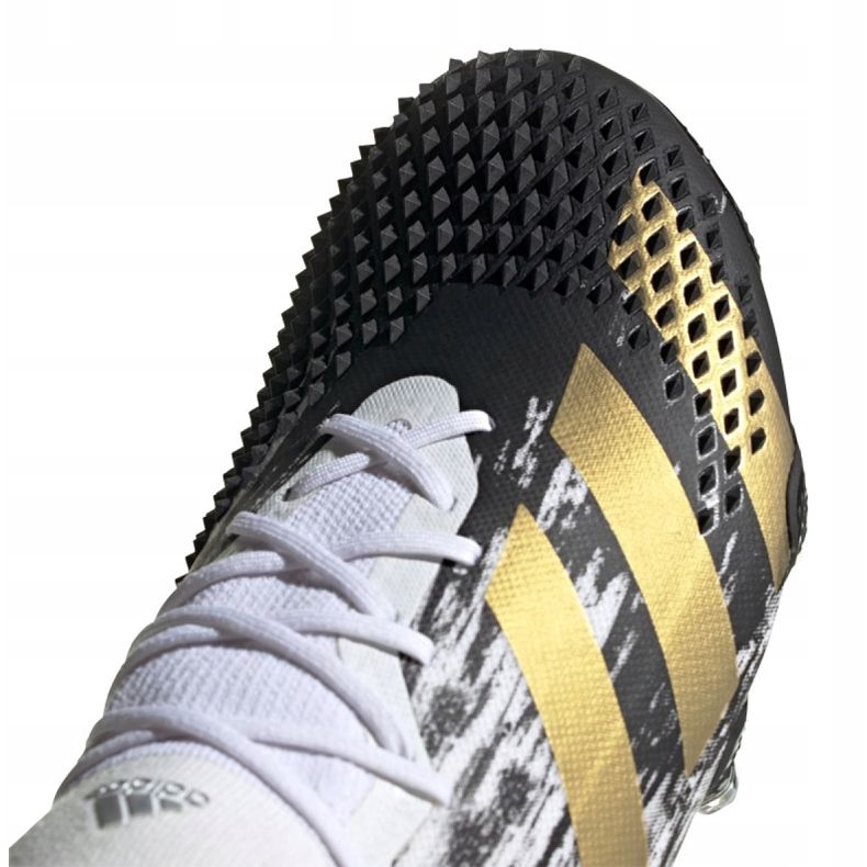 Adidas Predator 20.1 Low Sg M FW9181 fotbollsskor svart, vit, svart, guld vit 2