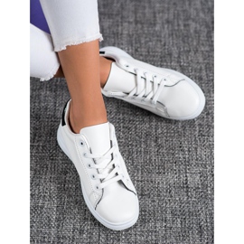 SHELOVET Klassiska sportskor vit svart 1