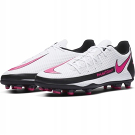 Nike Phantom M Gt Club FG / MG CK8459 160 fotbollsskor vit vit 2