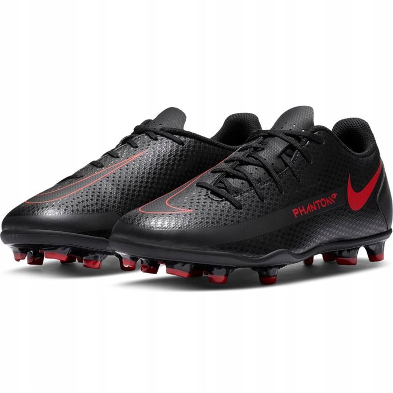 Nike Jr Phantom Gt Club FG / MG CK8479 060 fotbollsskor mångfärgad svart 1