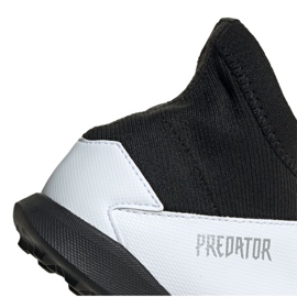 Adidas Predator 20.3 Ll Tf Jr FW9211 fotbollsskor vit svart, vit, svart, grå / silver 2