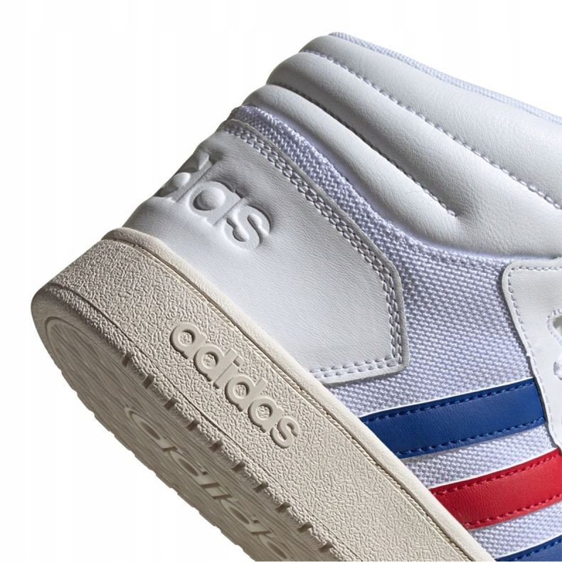 Adidas Hoops 2.0 Mid M FW8252 basketskor mångfärgad vit 1