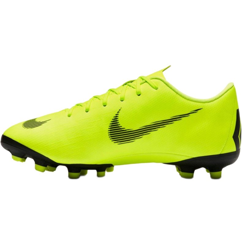 Nike Mercurial Vapor 12 Academy Mg Jr AH7347 701 fotbollsskor gul 2