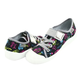 Befado barnskor 251Q137 svart grå mångfärgad 2