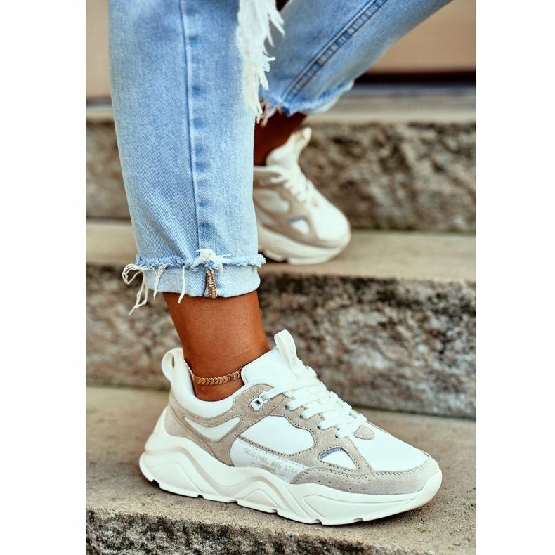 Dam Sneakers Big Star White GG274657 vit 1