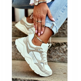 Dam Sneakers Big Star White GG274657 vit 2