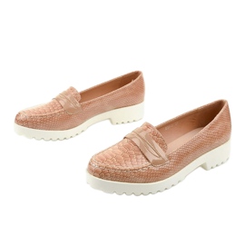 RS-WED2 beige slip-on skor brun 2