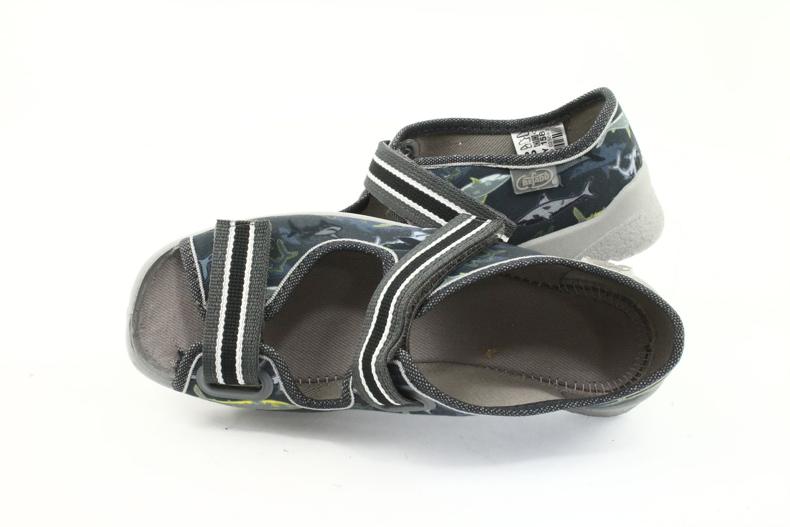 Befado barnskor 969Y158 svart grå 5
