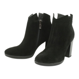 Gamis Ankelboots i läder 4018 svart 2