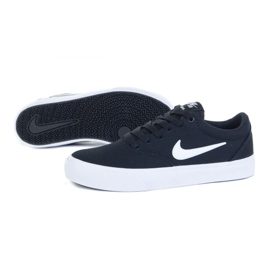 Nike Sb Charge Cnvs W CQ0260-004 skor vit svart 1