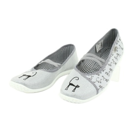 Befado ungdomsskor 345Q163 svart grå 3