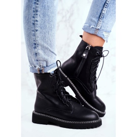 Kängor för kvinnor Big Star Black GG274596 svart 1