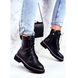 Kängor för kvinnor Big Star Black GG274596 svart 2