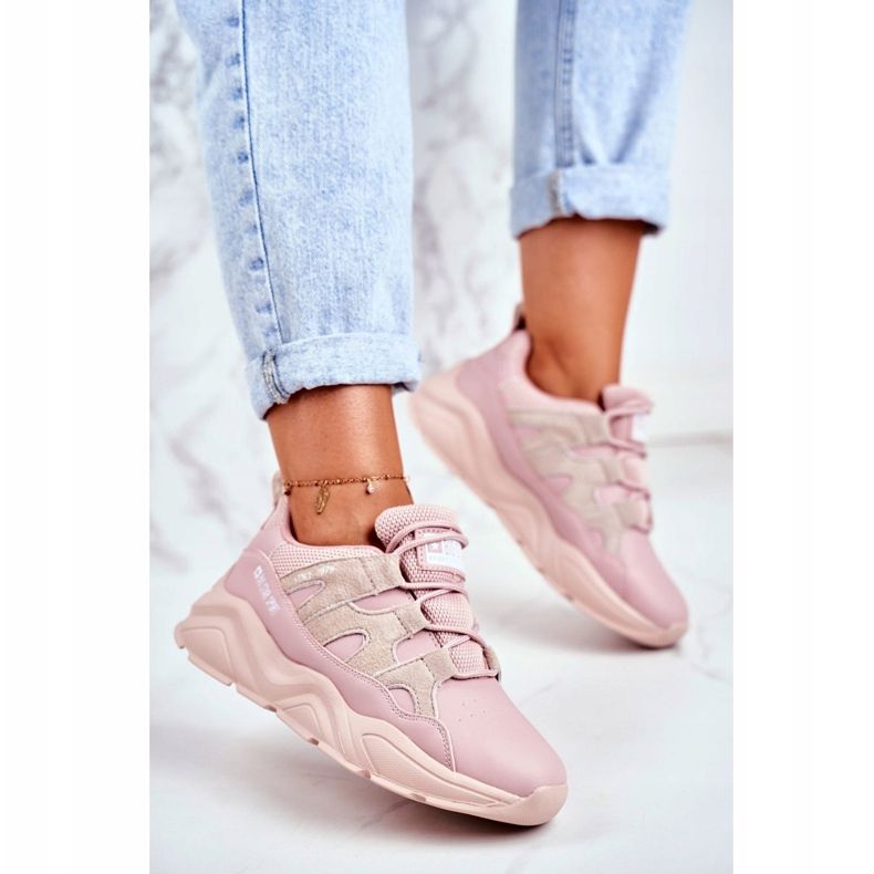 Kvinnors sportskor Big Star Pink GG274637 rosa 2