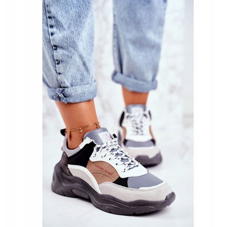 Kvinnors sportskor Cross Jeans Grå GG2R4037 1