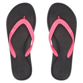 Under Armour Atlantic Dune W 1252540-006 tofflor svart rosa 1
