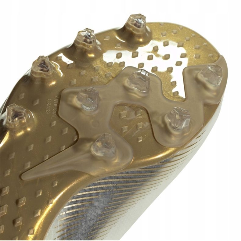 Adidas X Ghosted + Ag M FW9562 fotbollsskor svart, vit, guld vit 2