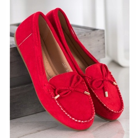 Super Me Mocka loafers röd 4