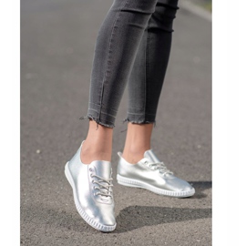 SHELOVET Silverskor med ekoläder 1