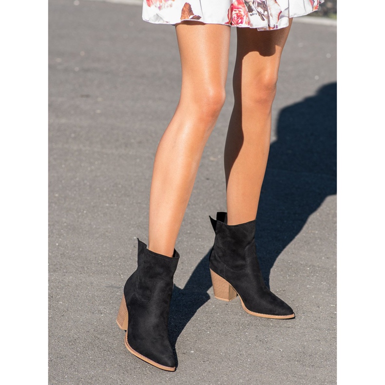 Erynn Höga cowboystövlar svart 1