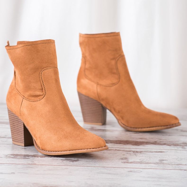 Erynn Höga cowboystövlar brun 1