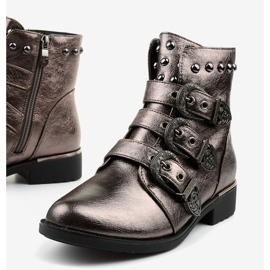 Grå damstövlar med litas Aotoria 1