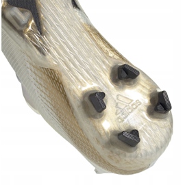 Adidas X Ghosted.1 Fg Jr EG8181 fotbollsskor svart, vit, guld vit 1