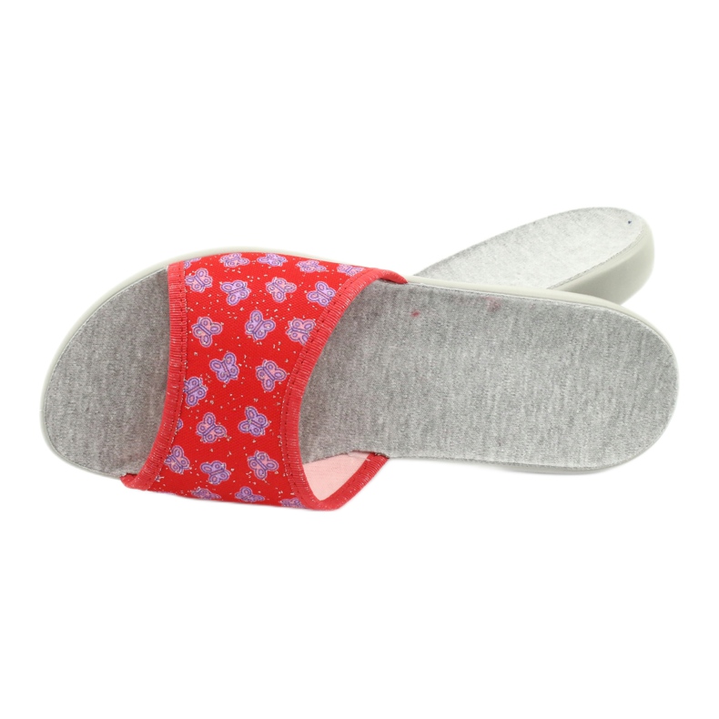 Befado damskor pu 300D043 röd 3