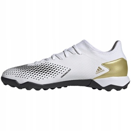 Adidas Predator 20.3 L Tf M FW9189 fotbollsskor marinblått, vitt, guld vit 2
