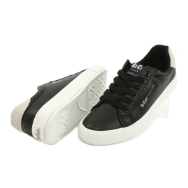 Lee Cooper Kvinnors eko-läder sneakers LCJL-20-31-071 svart 3