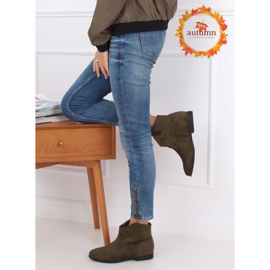 Gröna platta cowboystövlar TX-1876 Grön 1