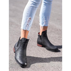 Goodin Snygga kängor med dragkedja svart 1