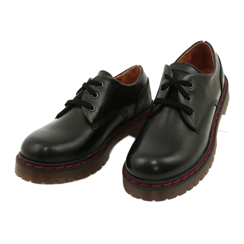 Lee Cooper LCJPL-20-01-021 stövlar i svart läder 2