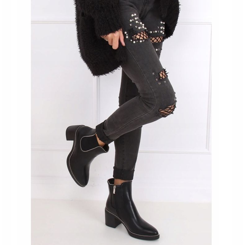 Svarta Chelsea stövlar, svarta 15671 Svart 1